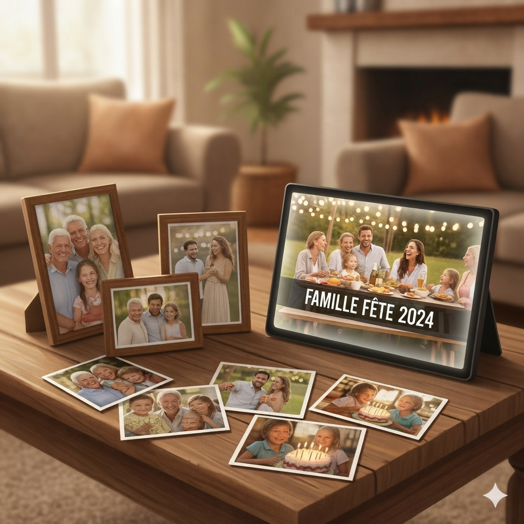 Album famille réunion
