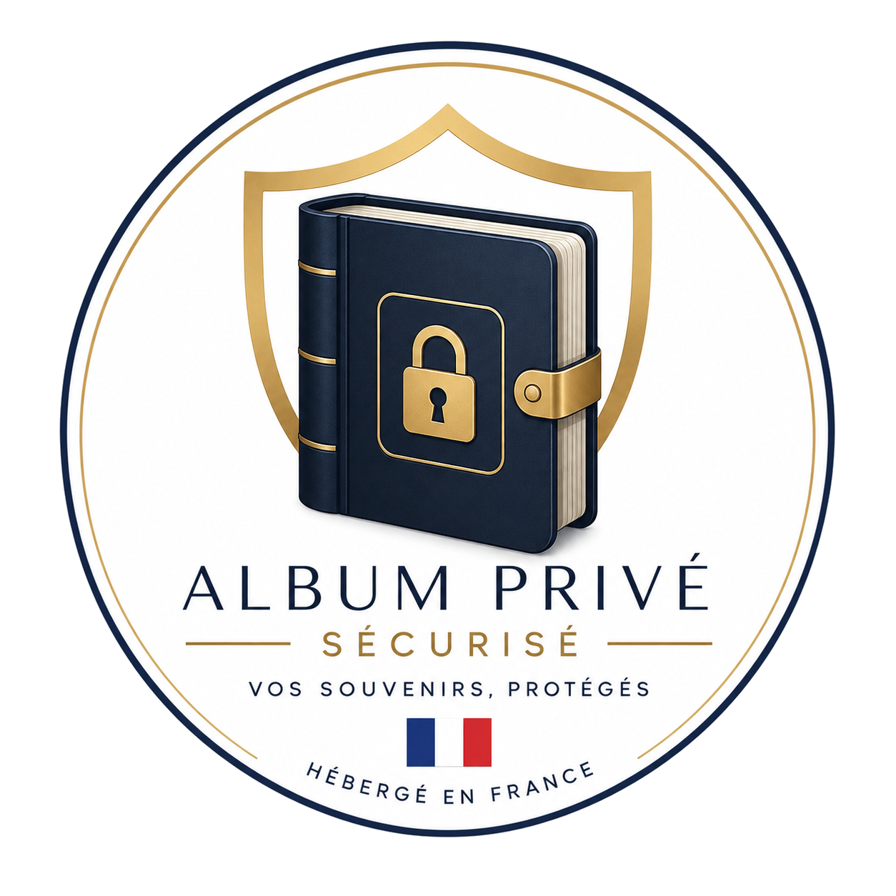 AlbumPrivé sécurisé, vos souvenirs protégés, hébergé en France